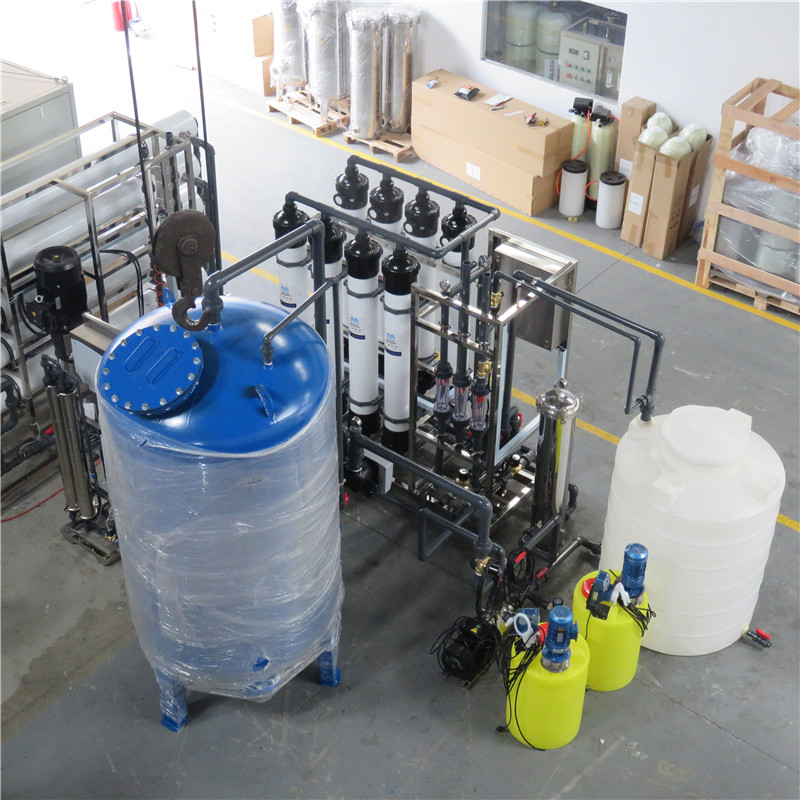 工地井水净化15T超滤设备出货
