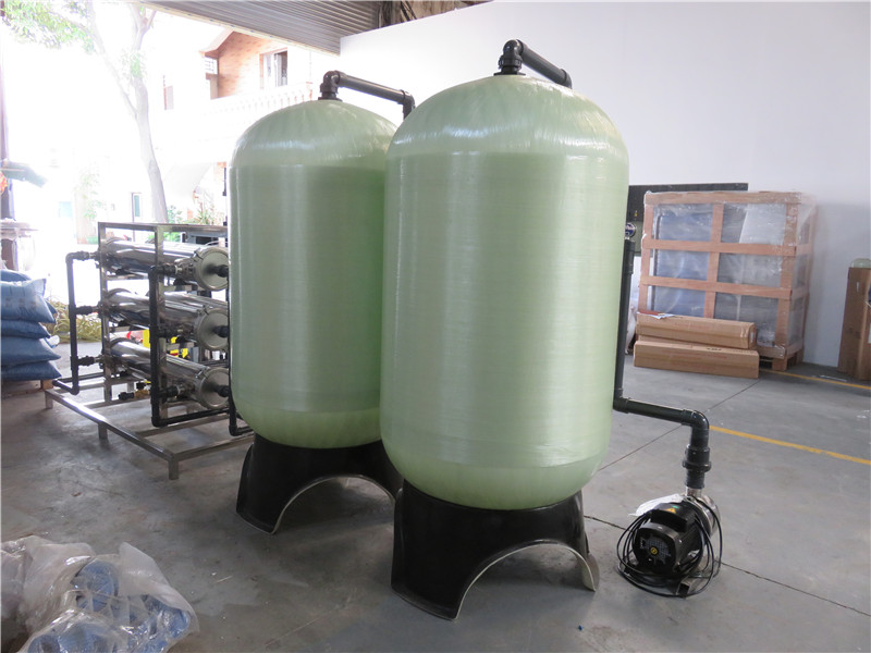 5吨食品厂纯净水设备准备出货